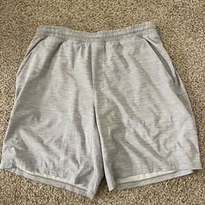 Lululemon Pace Breaker Lined XL shorts 9 inch grey.
